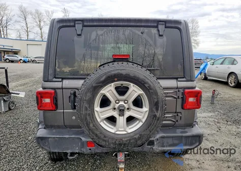 2019 Jeep Wrangler Unlimited Sport from USA, damaged, VIN 1C4HJXDGXKW557692